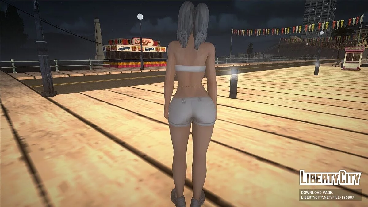 Девушка в сексуальном наряде / GTA San Andreas
