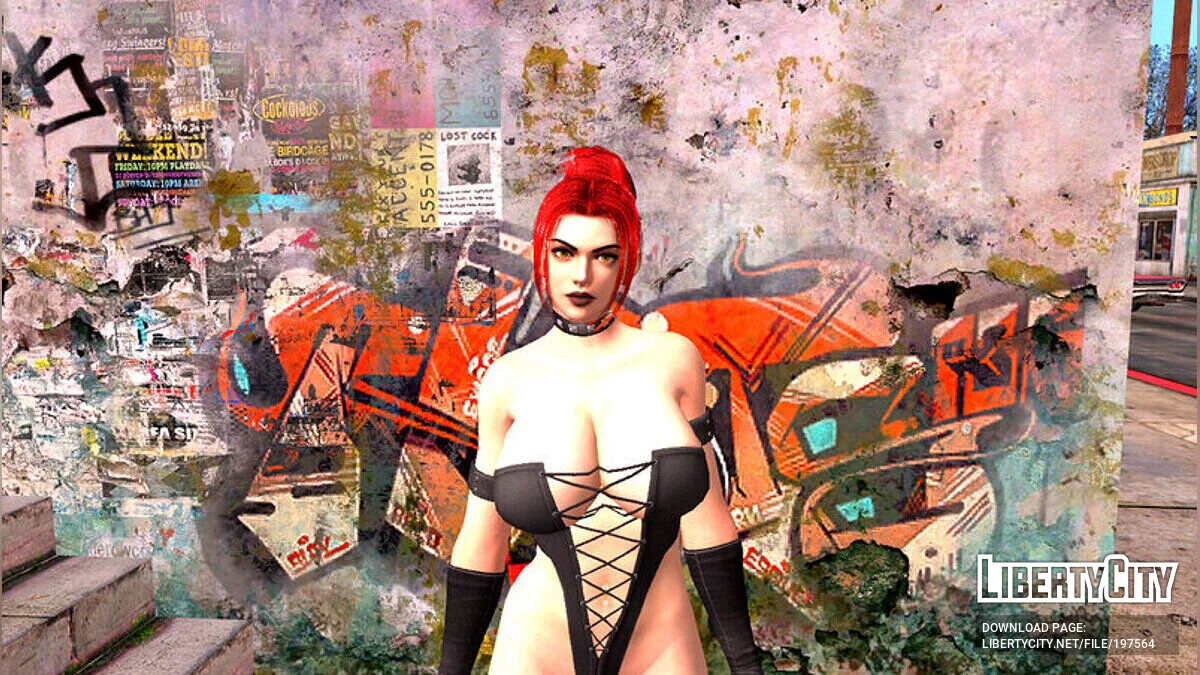 Горячая Рэйчел из DOA / GTA San Andreas