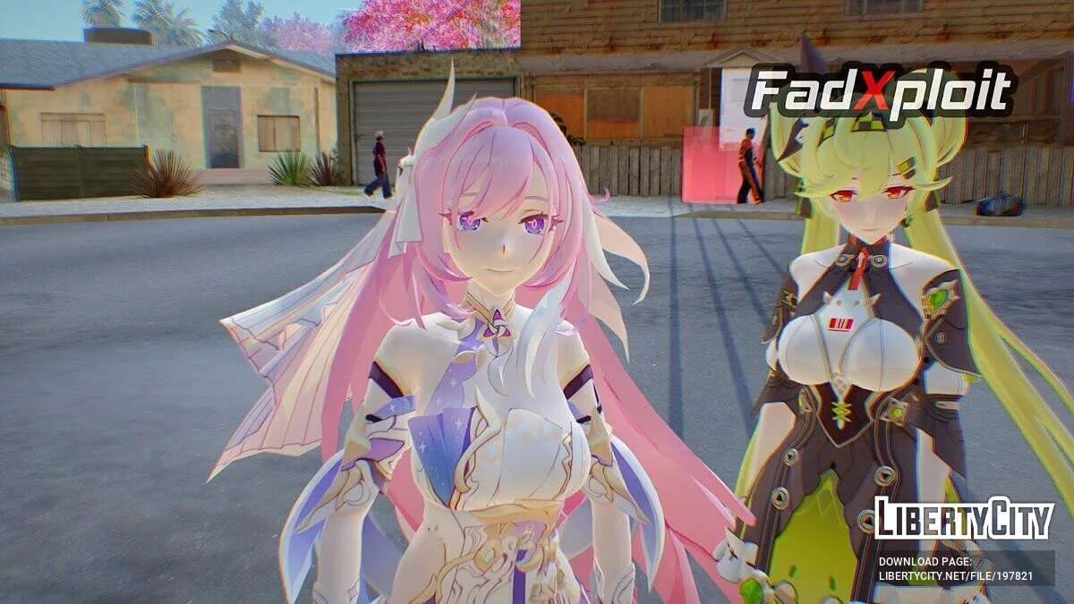 Элизия Herrscher of Human из Honkai Impact / GTA San Andreas