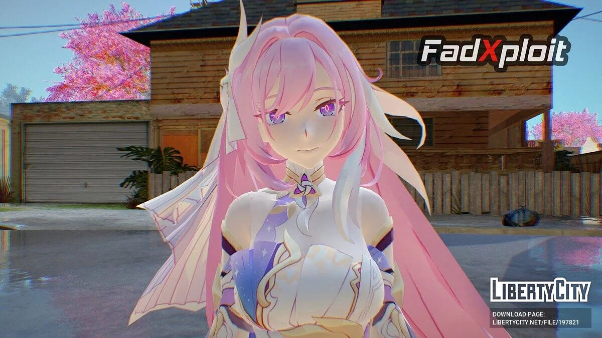 Элизия Herrscher of Human из Honkai Impact / GTA San Andreas