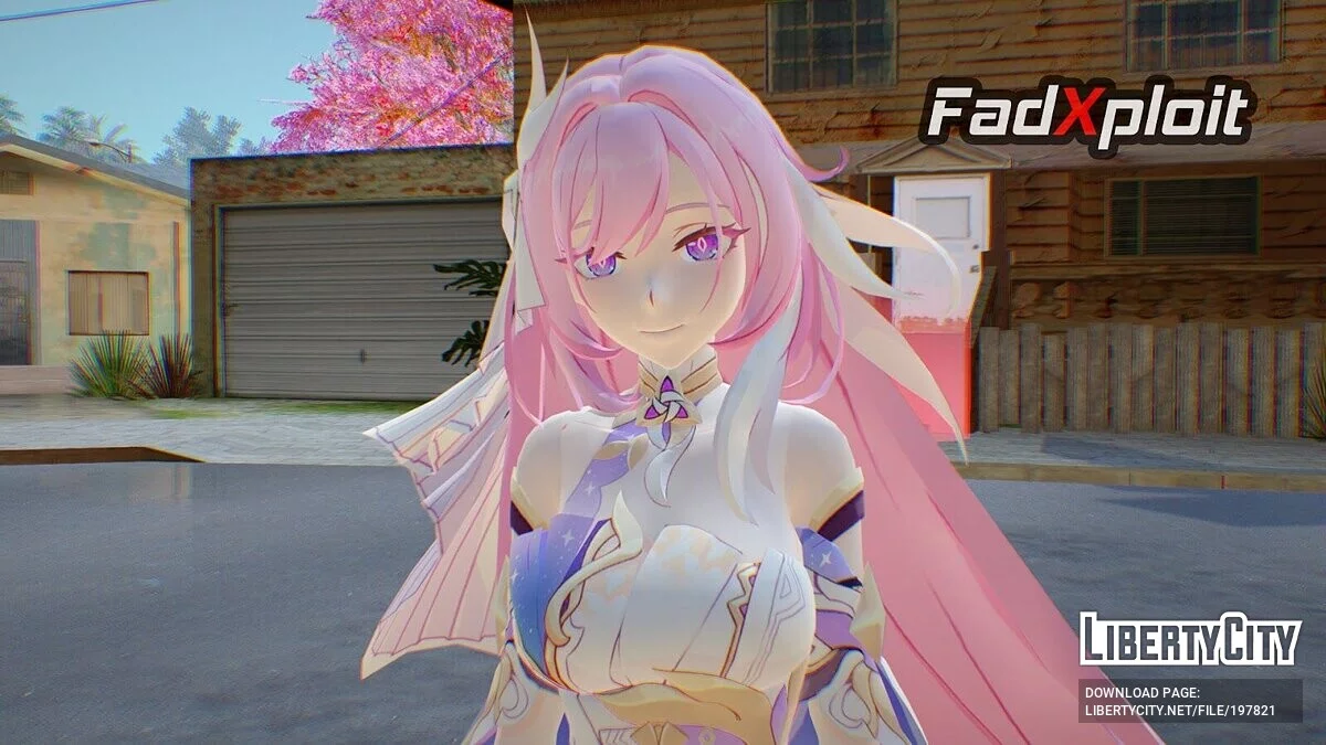 Элизия Herrscher of Human из Honkai Impact / GTA San Andreas