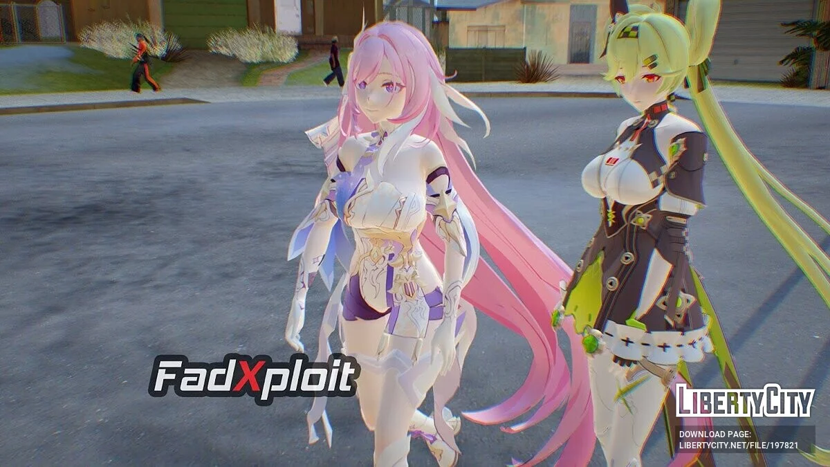 Элизия Herrscher of Human из Honkai Impact / GTA San Andreas