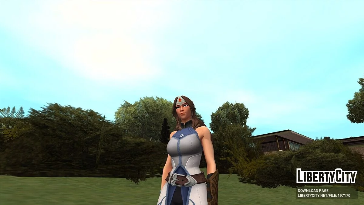 Mirana из Dota: Dragon's Blood / GTA San Andreas