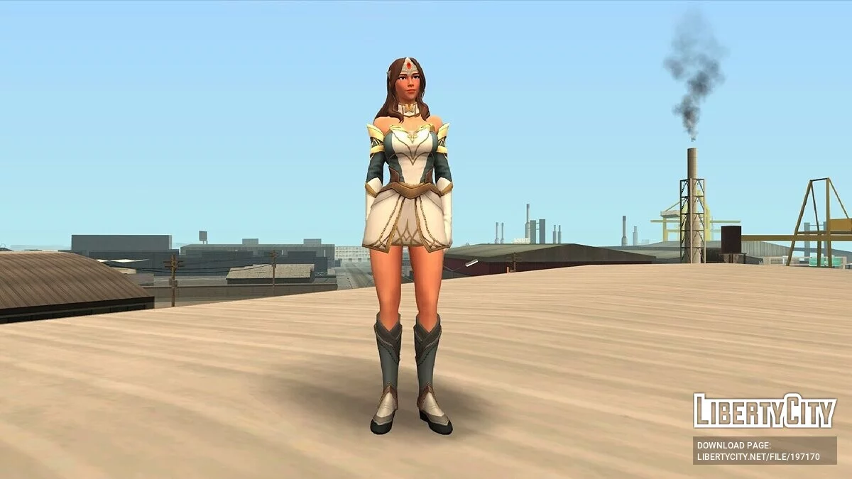 Mirana из Dota: Dragon's Blood / GTA San Andreas