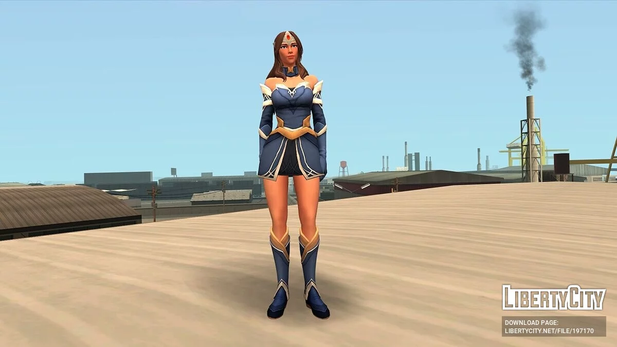 Mirana из Dota: Dragon's Blood / GTA San Andreas