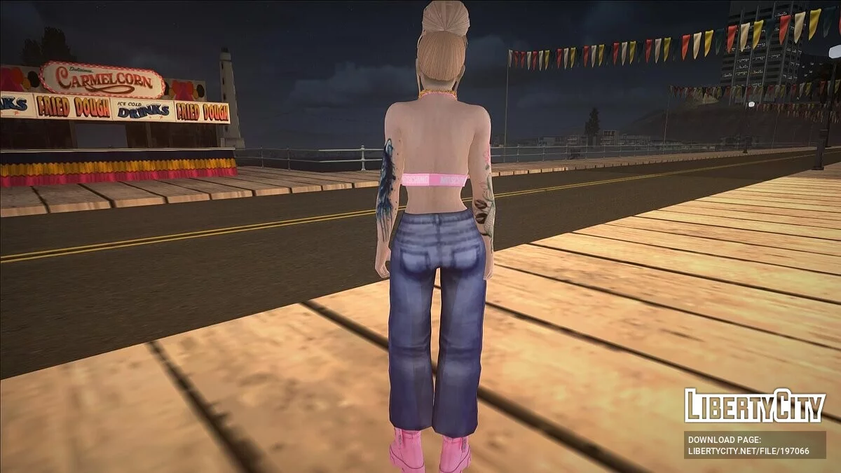 Рандомный скин блондинки / GTA San Andreas