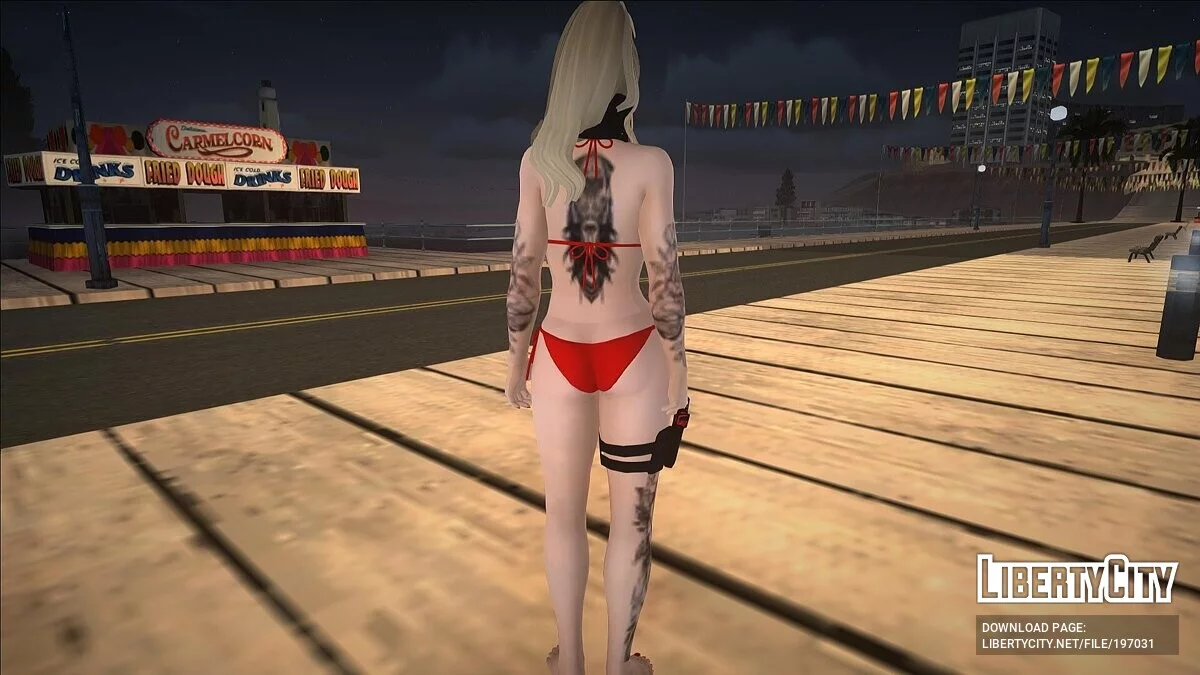 Сексуальная блондинка / GTA San Andreas