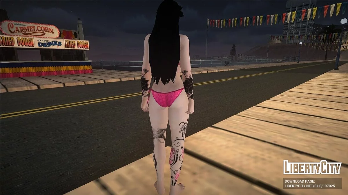 Сексуальная брюнетка / GTA San Andreas