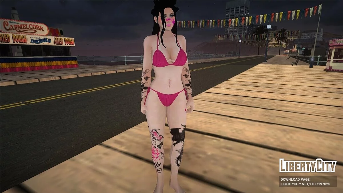 Сексуальная брюнетка / GTA San Andreas