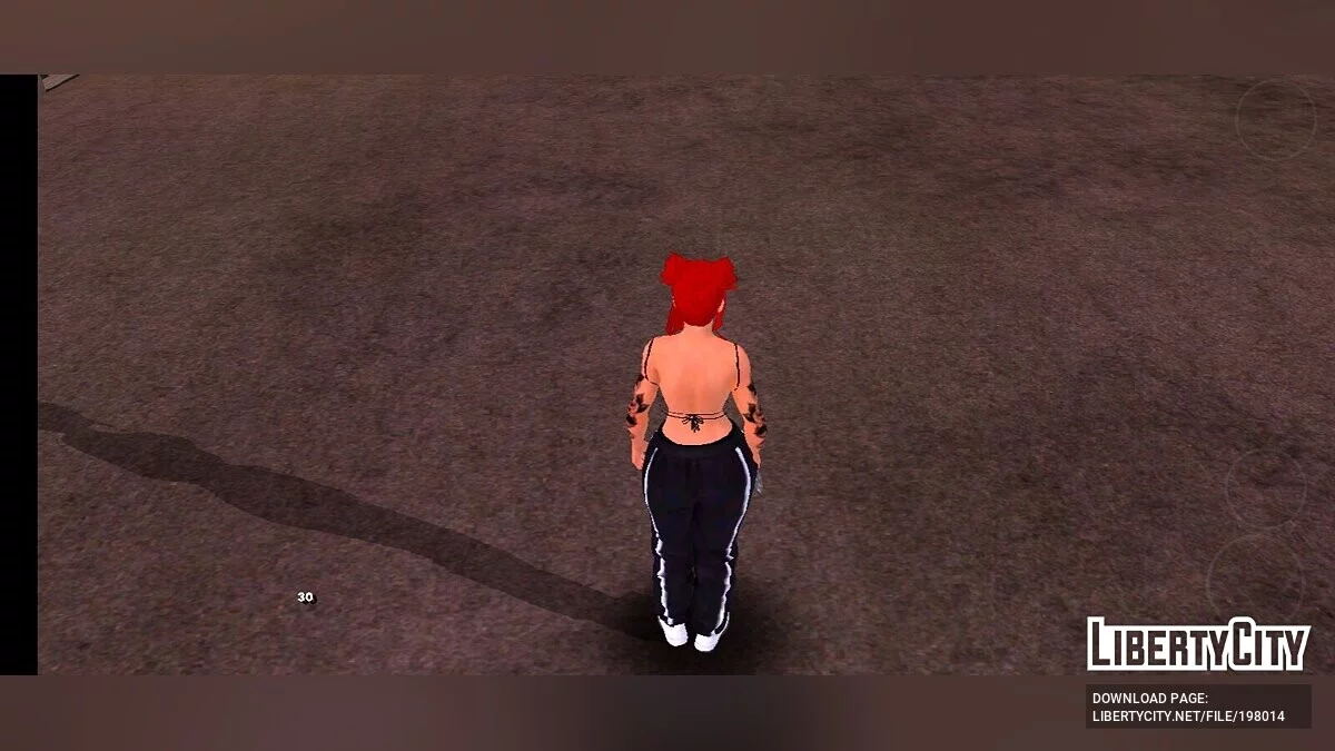 Скин девушки с татуировками / GTA San Andreas