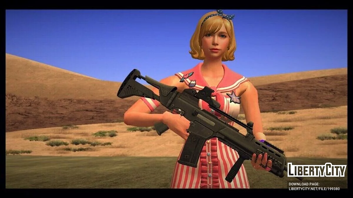 Афина из Counter Strike Online 2 / GTA San Andreas