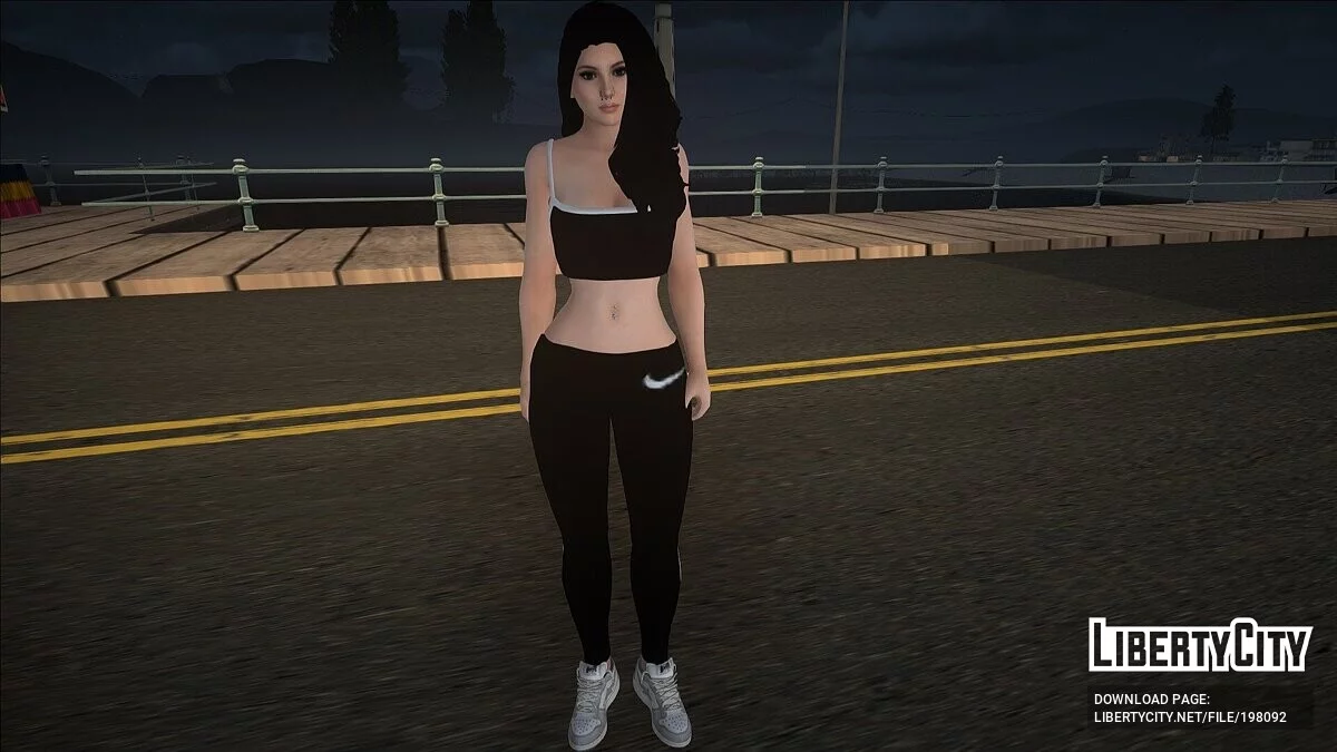 Девушка в спортивном наряде / GTA San Andreas