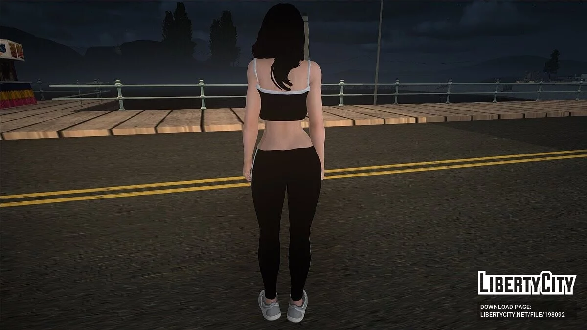 Девушка в спортивном наряде / GTA San Andreas