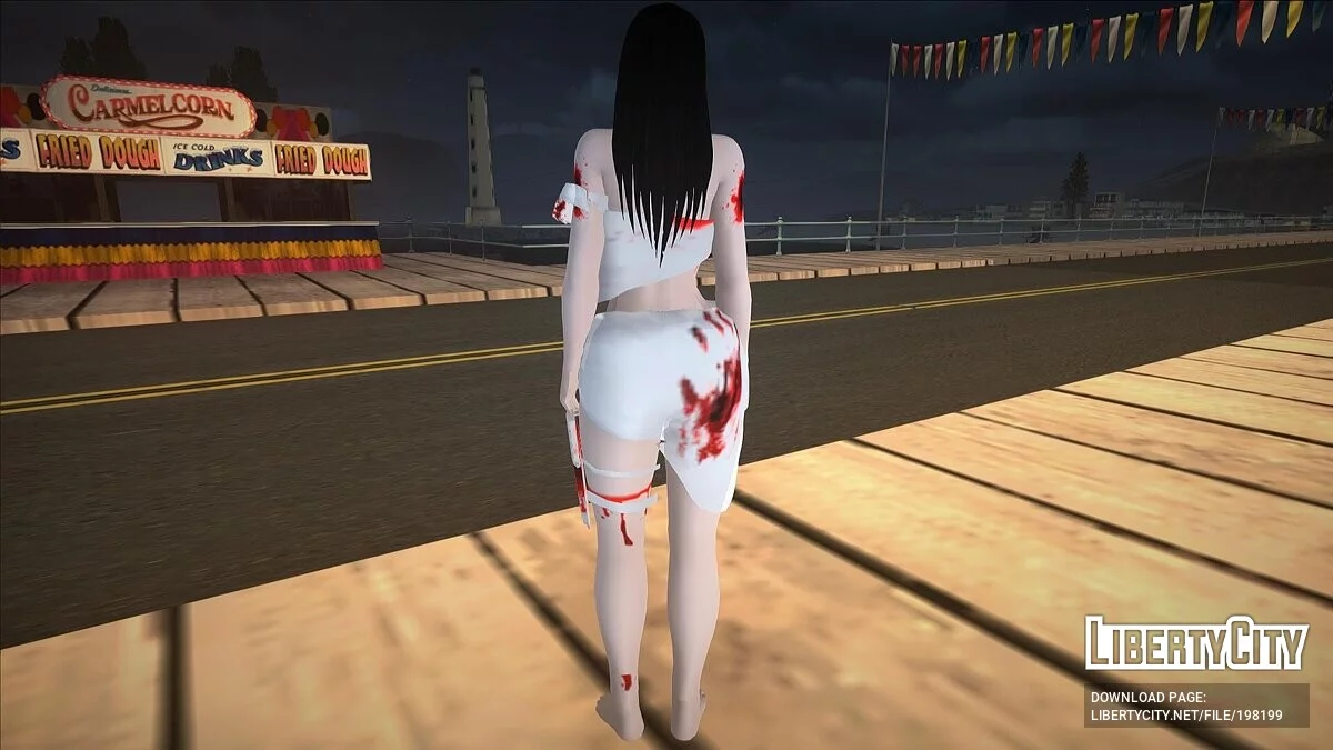 Девушка в стиле Хэллоуин / GTA San Andreas