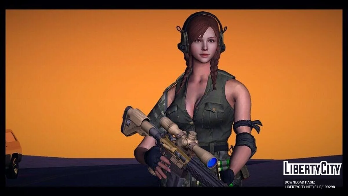 Эмма из Counter Strike Online 2 / GTA San Andreas