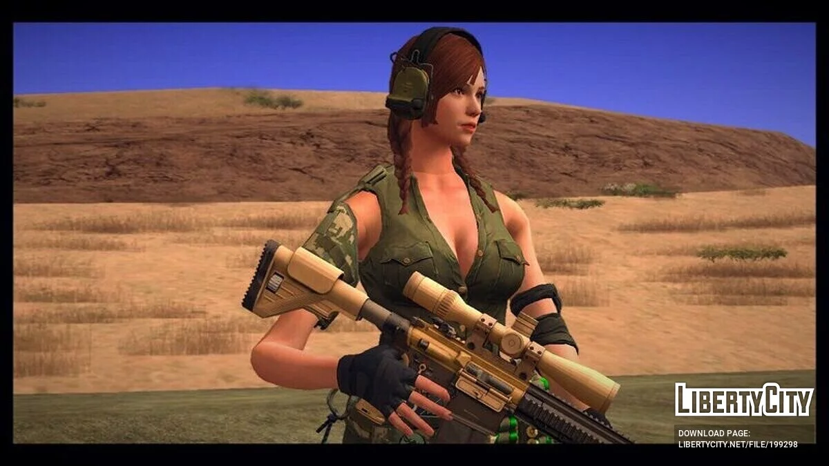 Эмма из Counter Strike Online 2 / GTA San Andreas