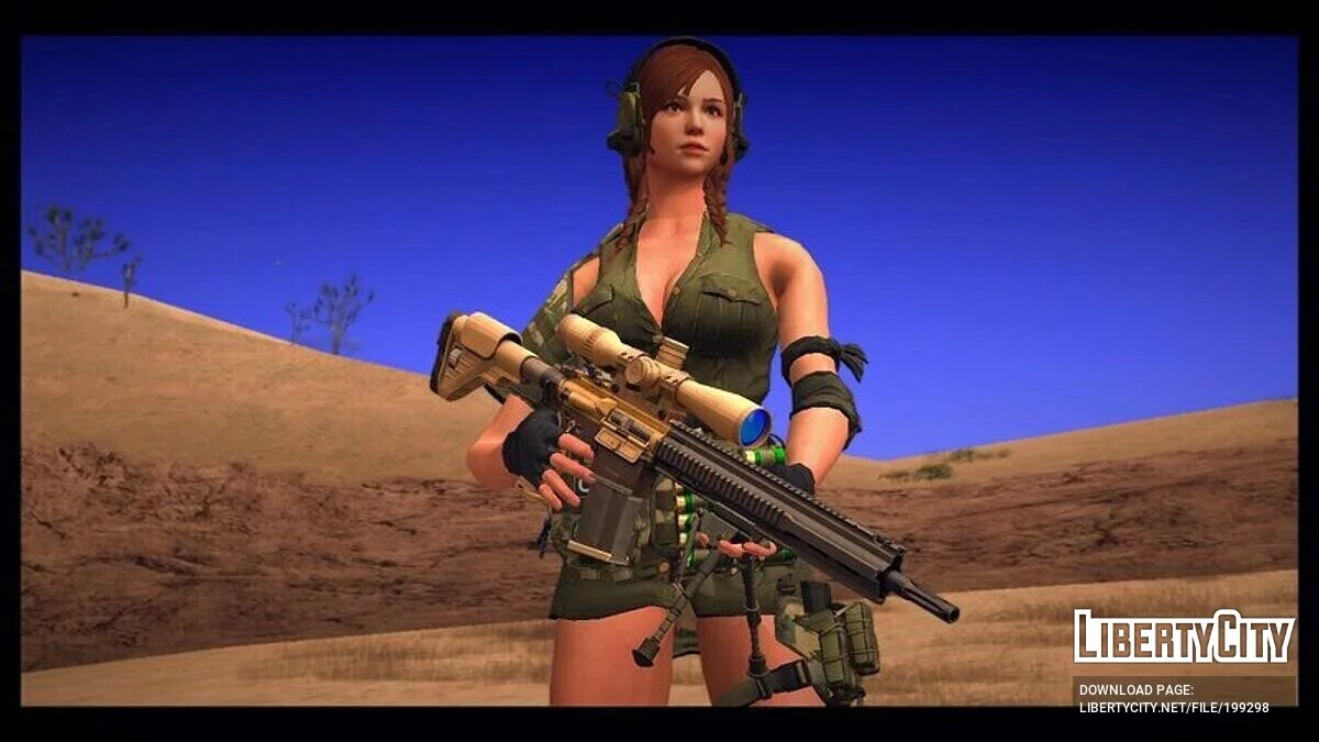 Эмма из Counter Strike Online 2 / GTA San Andreas