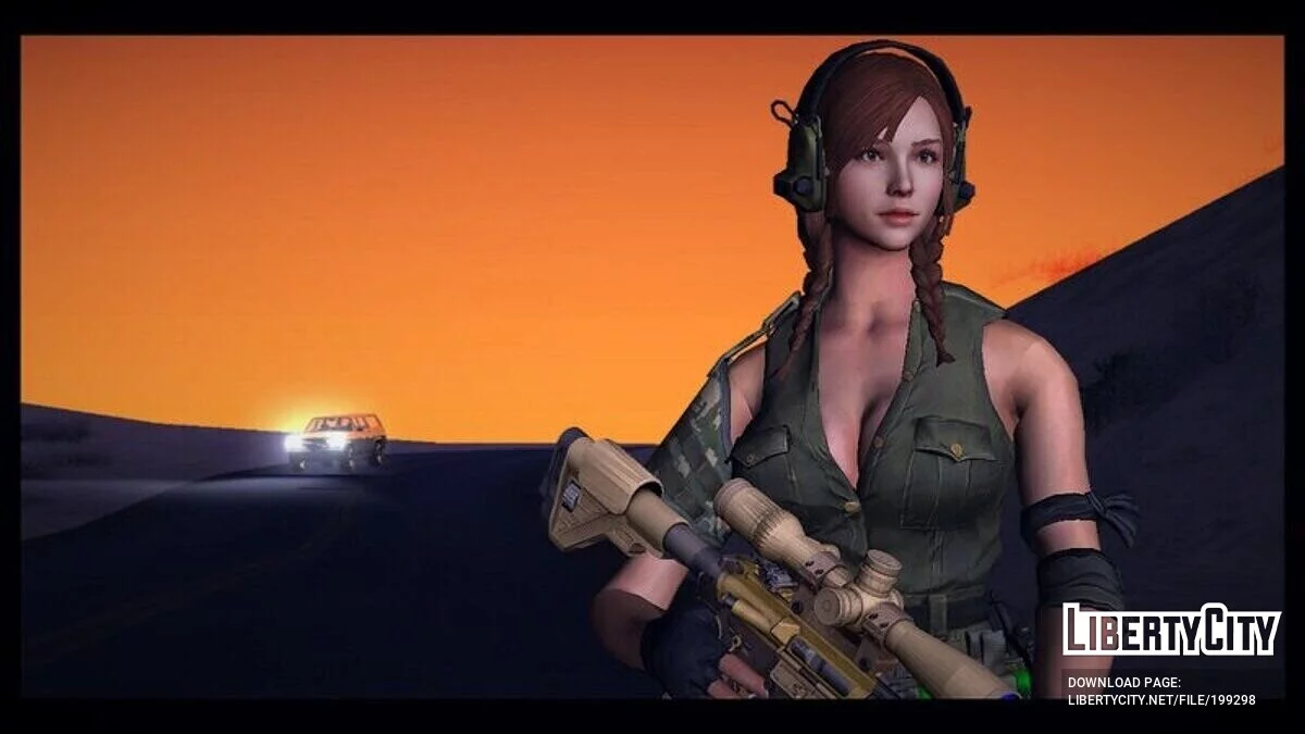 Эмма из Counter Strike Online 2 / GTA San Andreas