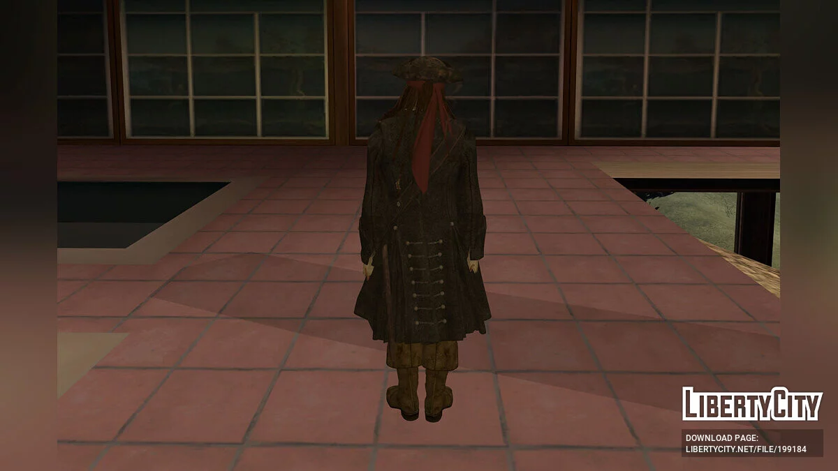 Капитан Джек Воробей из Kingdom Hearts III / GTA San Andreas