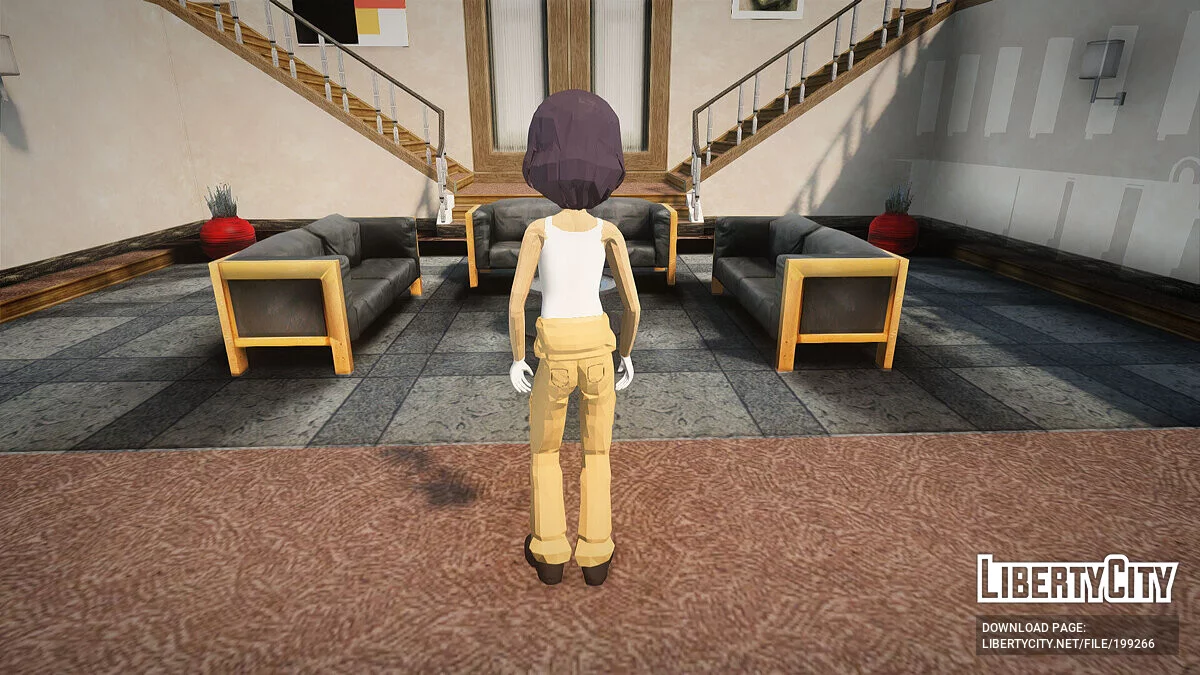 Keiko Hoshino из Girls und Panzer / GTA San Andreas