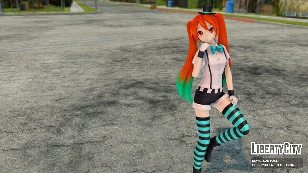 Miku Hatsune Pumpkin Dream / GTA San Andreas