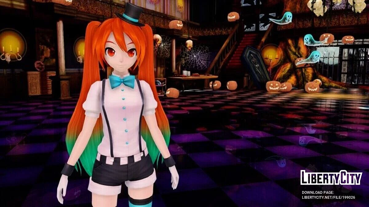 Miku Hatsune Pumpkin Dream / GTA San Andreas