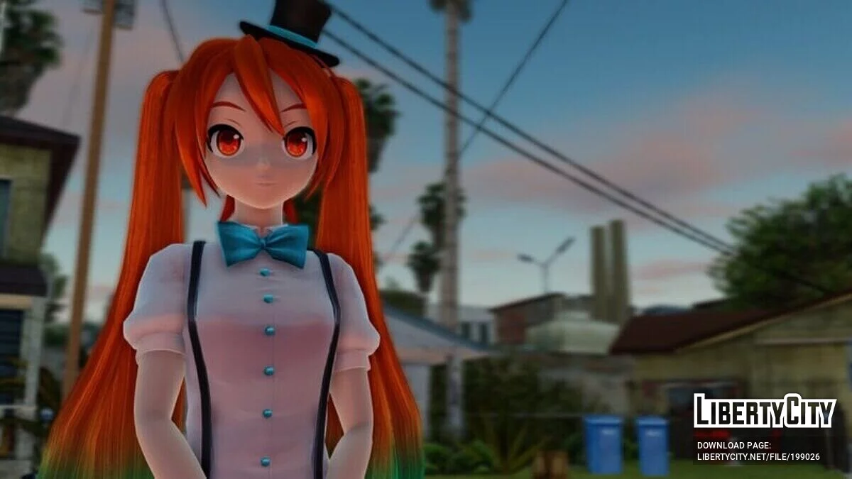 Miku Hatsune Pumpkin Dream / GTA San Andreas