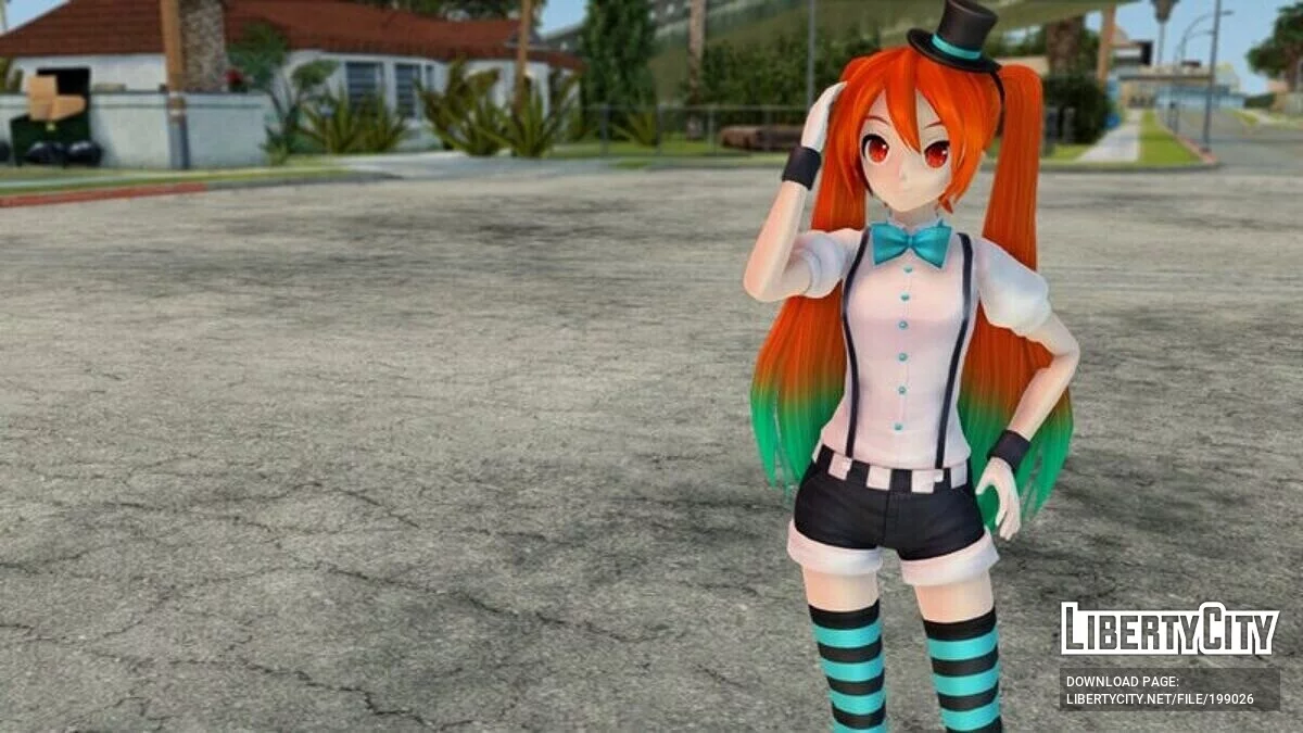 Miku Hatsune Pumpkin Dream / GTA San Andreas