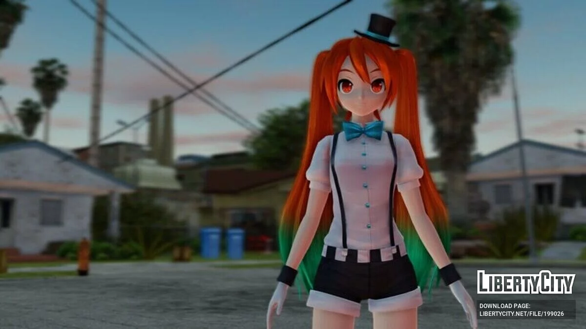 Miku Hatsune Pumpkin Dream / GTA San Andreas