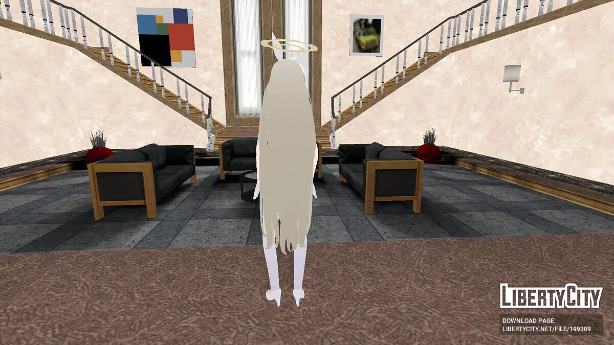 Murokasa Akane (Bunny Girl Ver.) из Blue Archive / GTA San Andreas