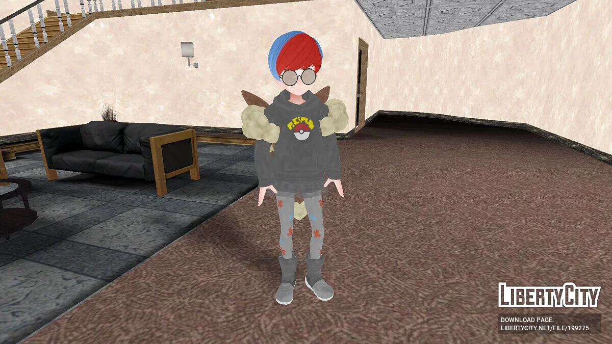 Penny из Pokémon Scarlet and Violet / GTA San Andreas