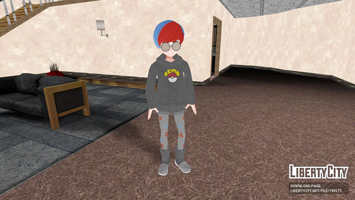 Penny из Pokémon Scarlet and Violet / GTA San Andreas