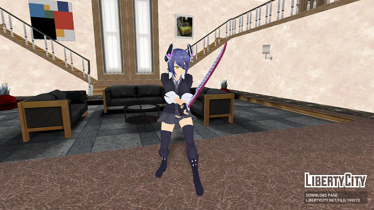Tenryuu из Kantai Collection / GTA San Andreas