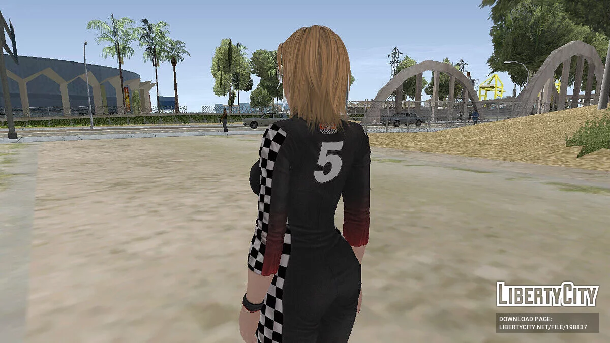 Гонщица Тина - DOA 5 / GTA San Andreas