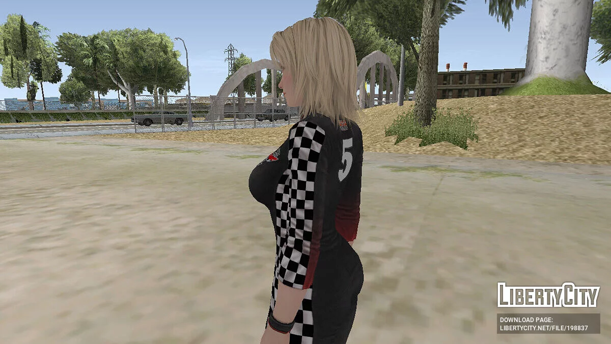 Гонщица Тина - DOA 5 / GTA San Andreas
