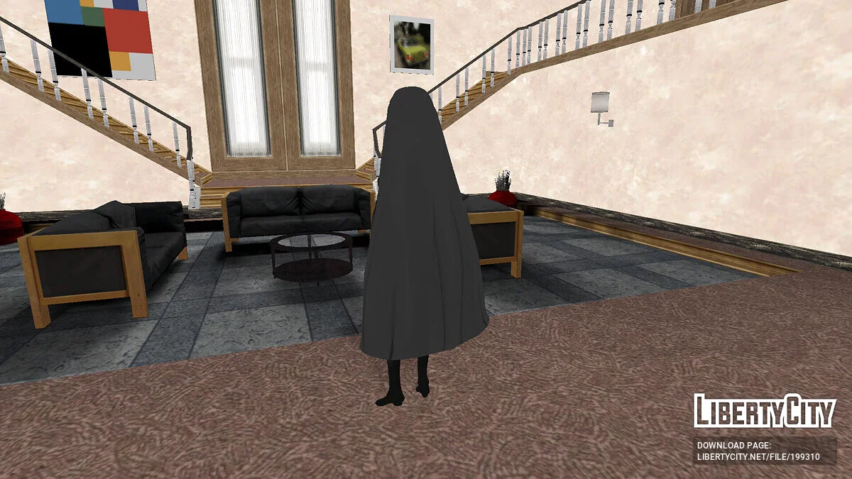 Utazumi Sakurako (Justina Suit Ver.) из Blue Archive / GTA San Andreas