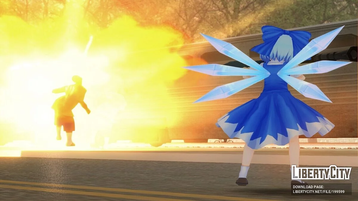 Cirno [Touhou Project] / GTA San Andreas