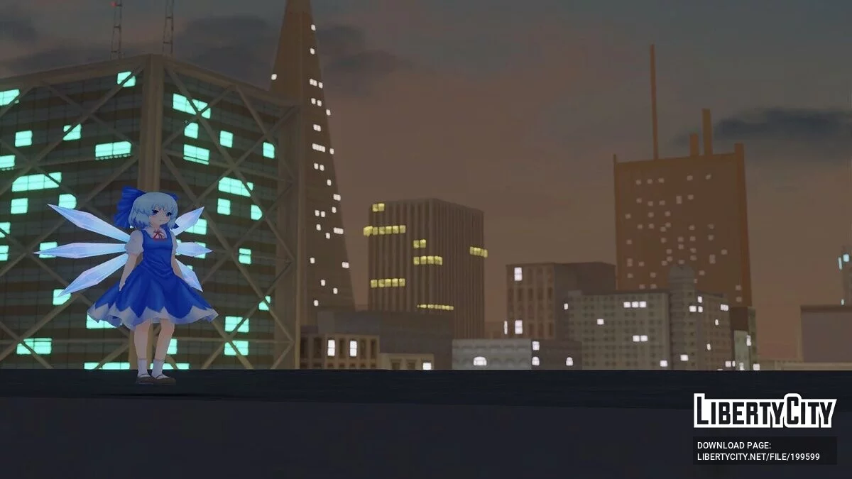 Cirno [Touhou Project] / GTA San Andreas