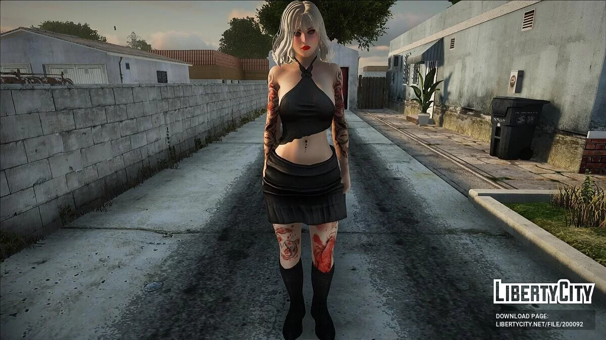 Девушка в вечернем наряде / GTA San Andreas