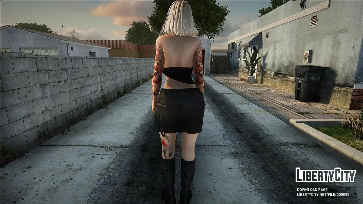 Девушка в вечернем наряде / GTA San Andreas