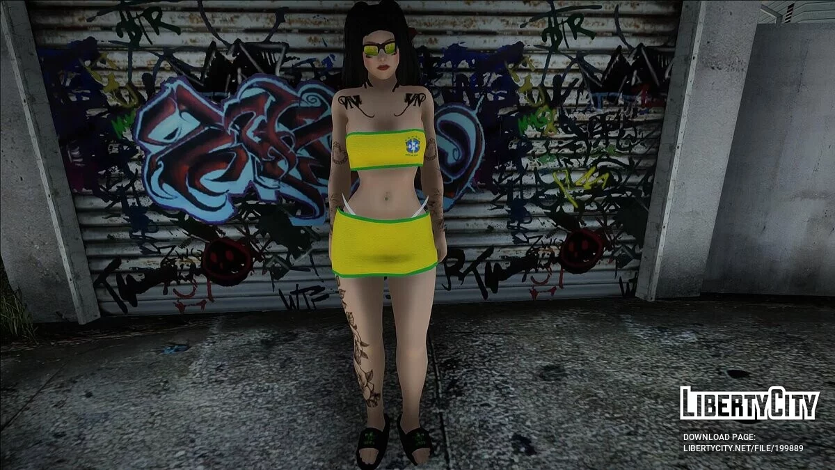 Два новых женских скина / GTA San Andreas