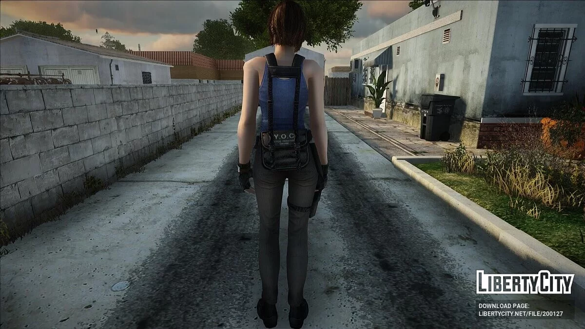 Джилл Валентайн (RE3 Remake стиль) / GTA San Andreas