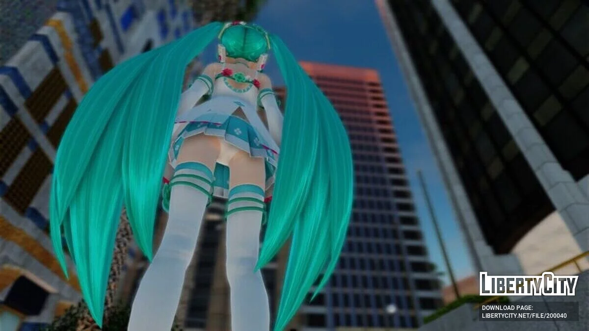 Hatsune Miku Spiritual (Анимация лица) / GTA San Andreas