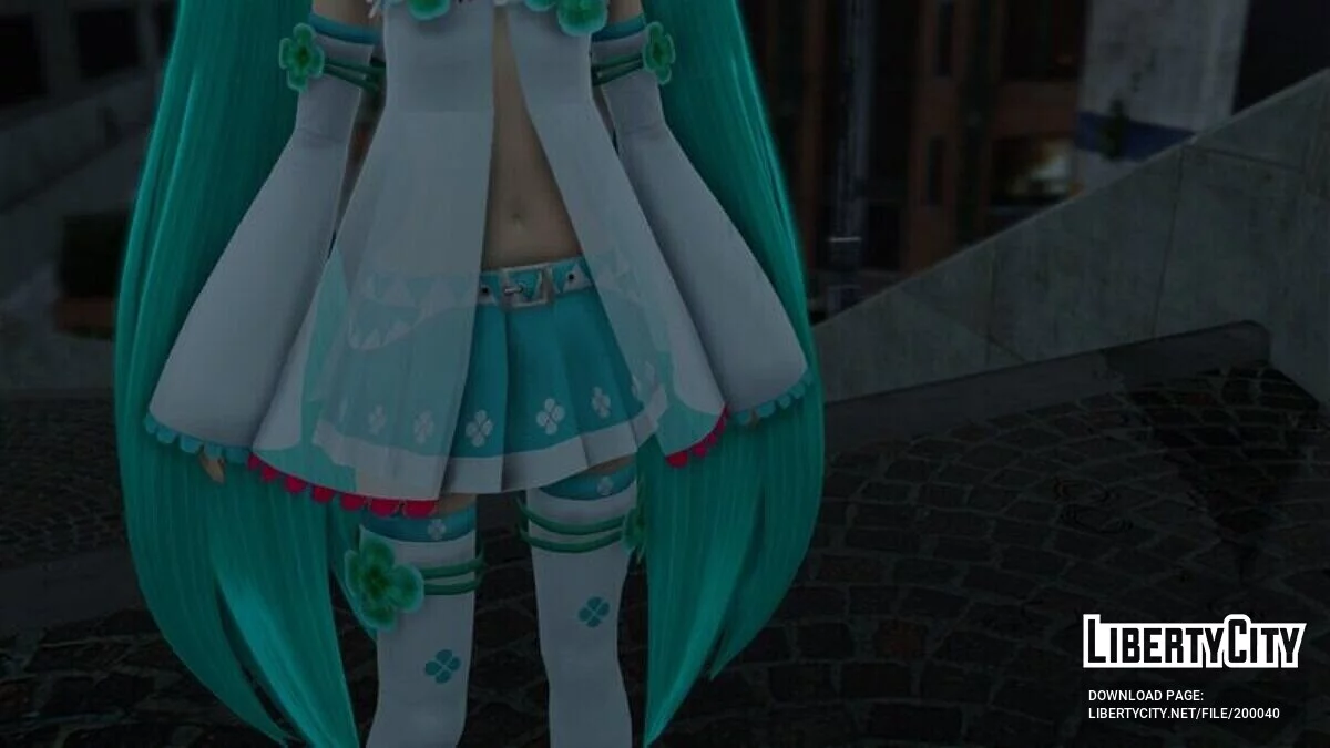 Hatsune Miku Spiritual (Анимация лица) / GTA San Andreas