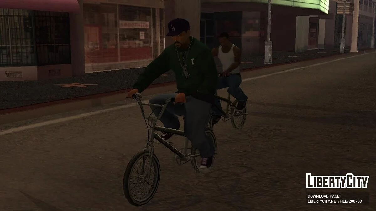 Айс Кьюб в роли Биг Смоука / GTA San Andreas