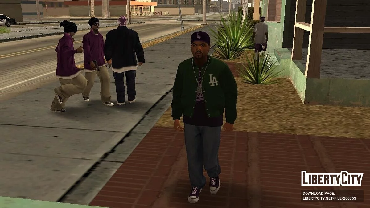 Айс Кьюб в роли Биг Смоука / GTA San Andreas