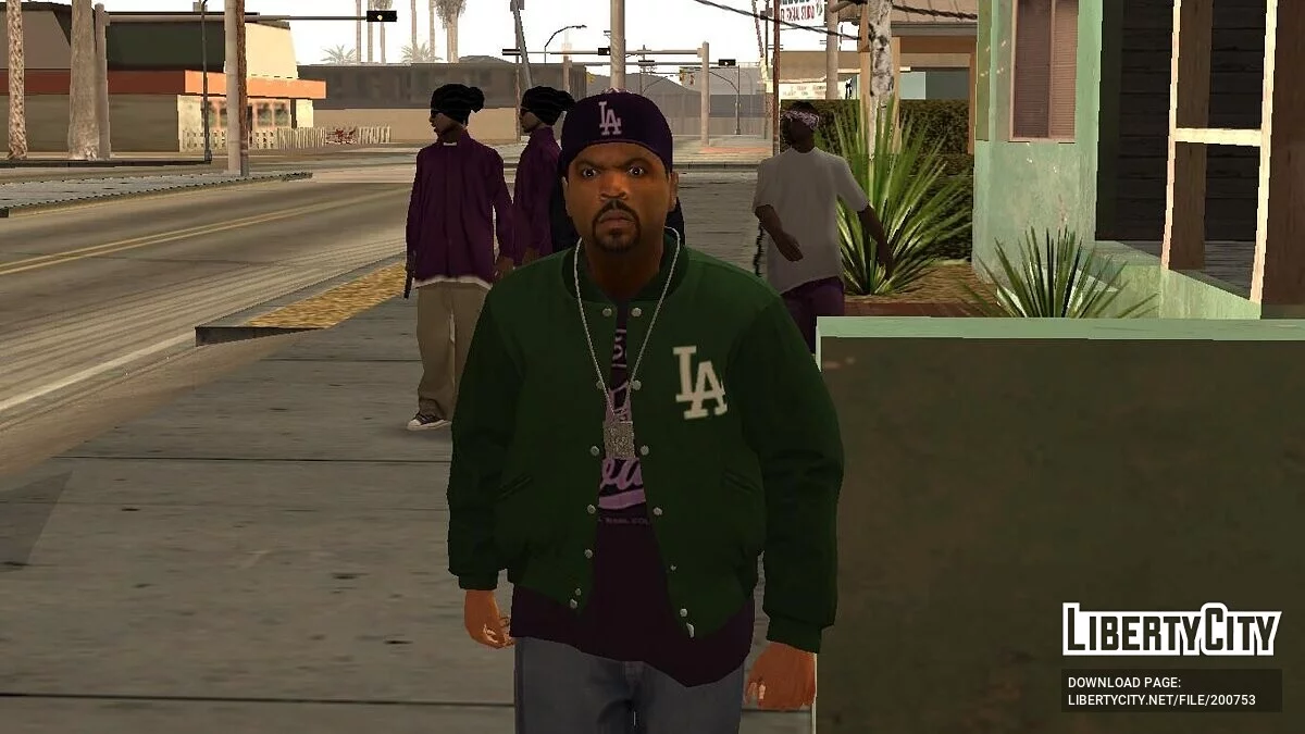 Айс Кьюб в роли Биг Смоука / GTA San Andreas
