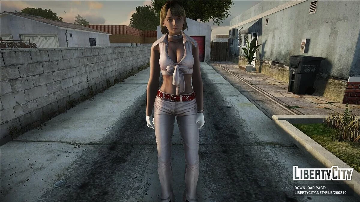Эшли Грэхэм из Resident Evil 4 / GTA San Andreas