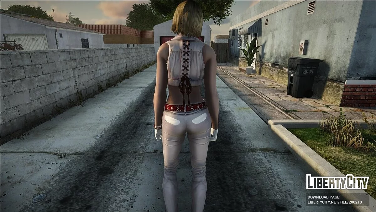 Эшли Грэхэм из Resident Evil 4 / GTA San Andreas