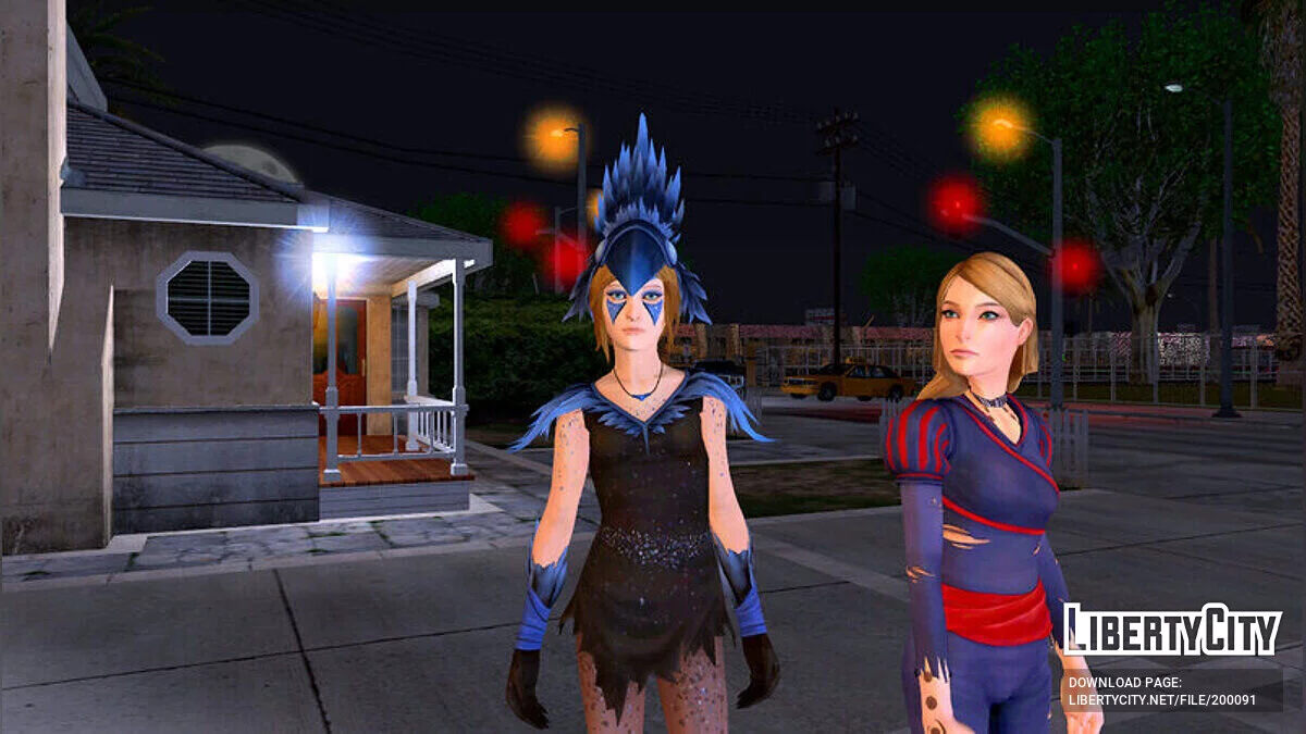 Хлоя и Рэйчел из Life Is Strange:Before The Storm / GTA San Andreas